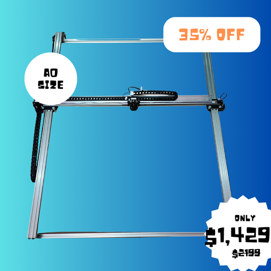 iDraw H A0 Plotter di grande formato Robot da disegno Plotter a penna Macchina da disegno Macchina da scrittura Macchina per firme | UUNA TEK
