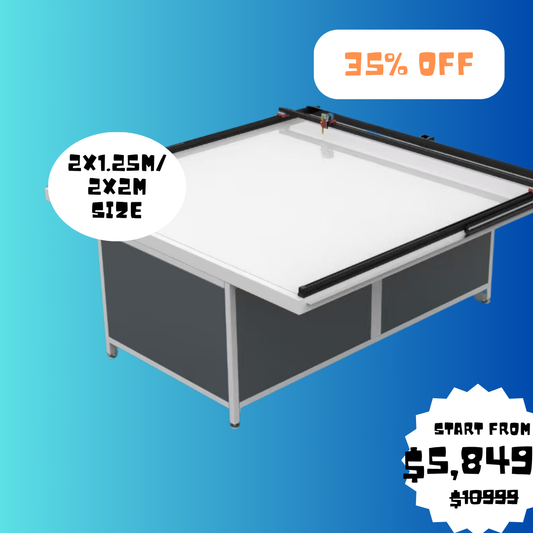 UUNA TEK 3.0 - (2X1,25M/2X2M/2X4M) Tavolo da disegno per architetti e plotter a penna preassemblato di fascia alta per la progettazione architettonica