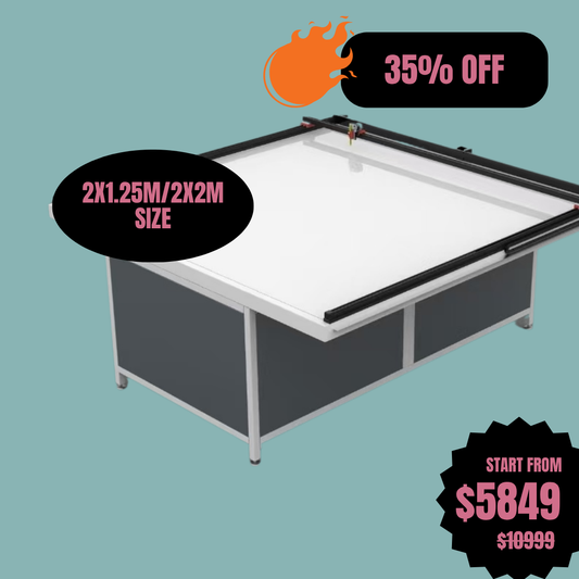 UUNA TEK 3.0 - (2X1,25M/2X2M/2X4M) Tavolo da disegno per architetti e plotter a penna preassemblato di fascia alta per la progettazione architettonica