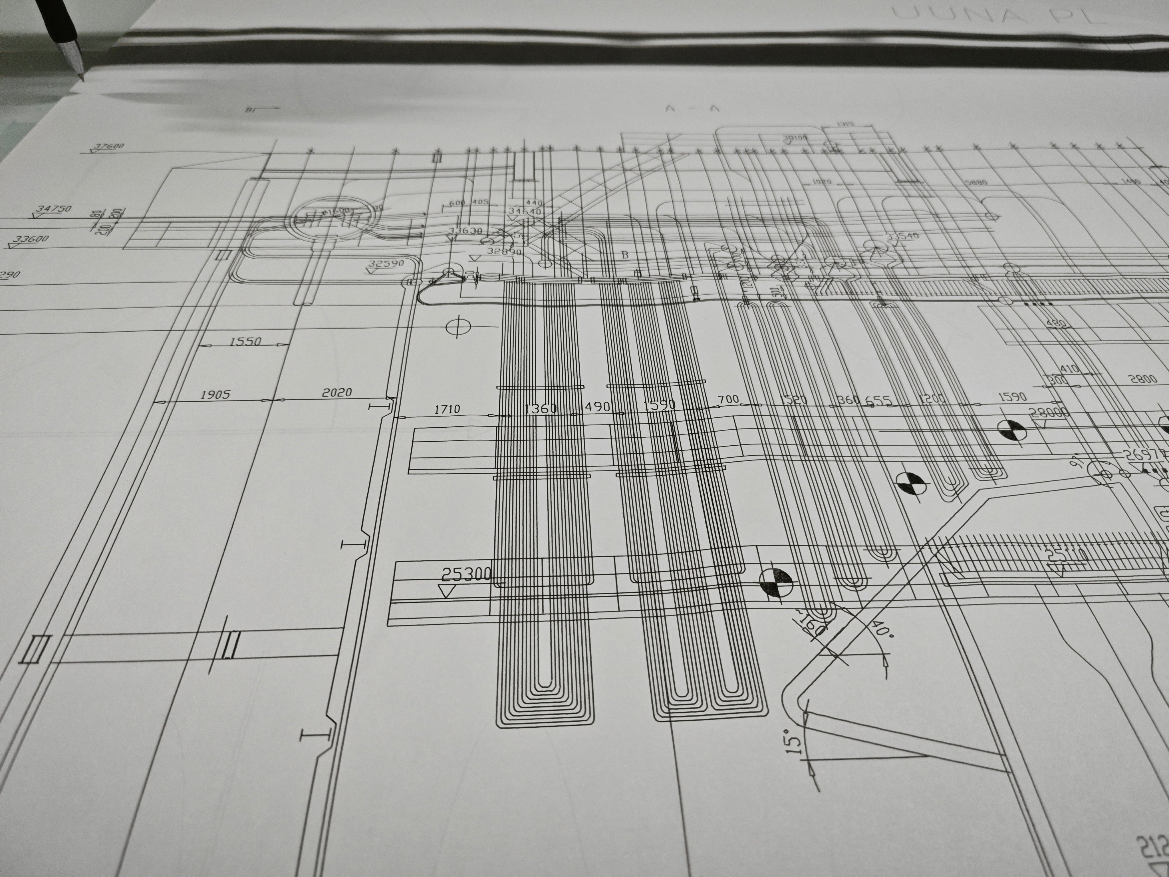 UUNA TEK 3.0 - (2X1.25M/2X2M/2X4M) Preassembled High-End All-in-One Architect Drawing Table & Pen Plotter  for Architectural Drafting - UUNA TEK CO.,LIMITED