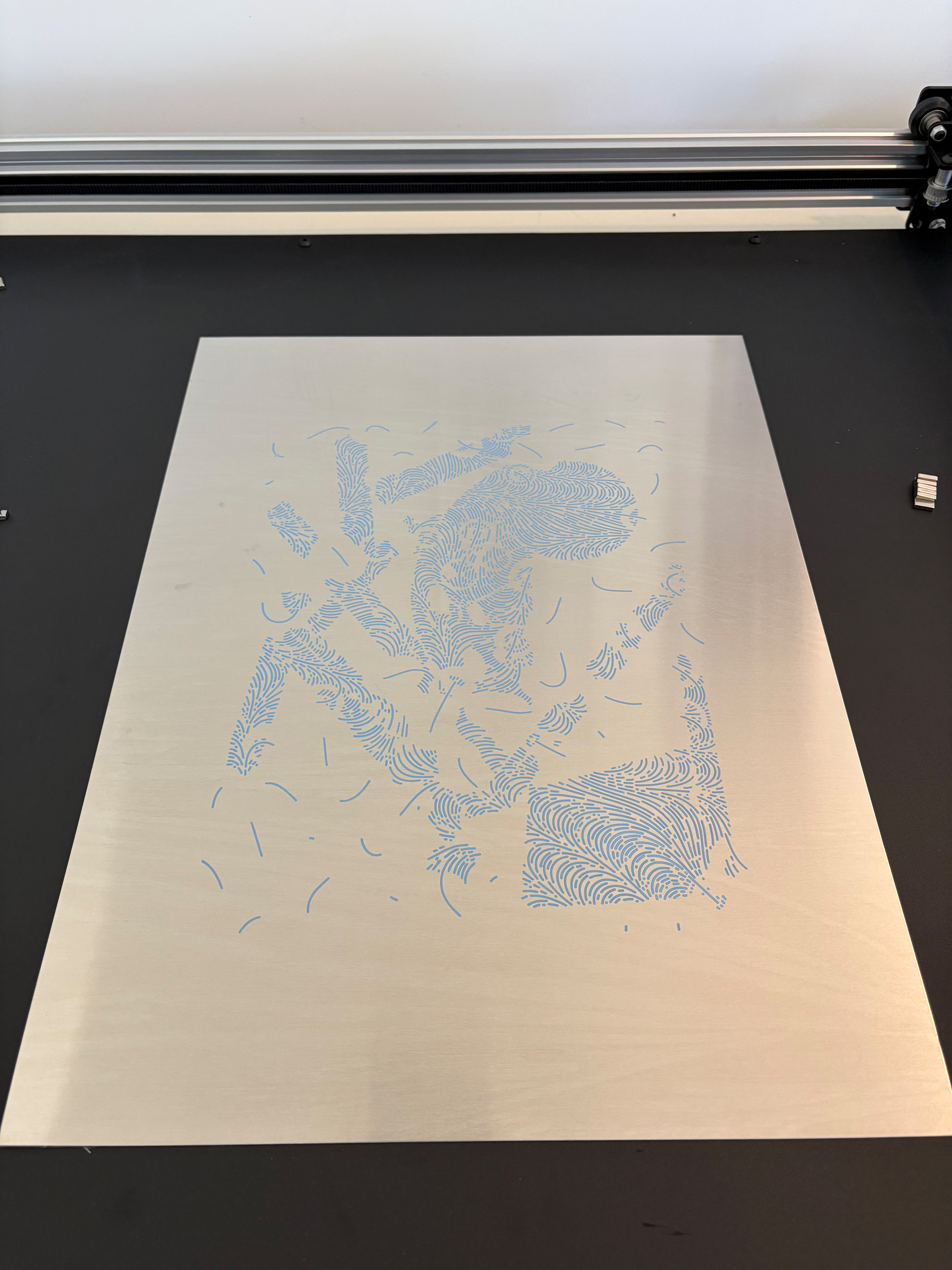UUNA TEK ArtStation 2436 | Plotter artistico di grande formato e sistema di produzione di arte generativa di livello istituzionale (36” × 24”)