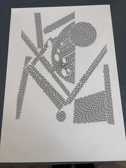 UUNA TEK ArtStation 2436 | Plotter artistico di grande formato e sistema di produzione di arte generativa di livello istituzionale (36” × 24”)