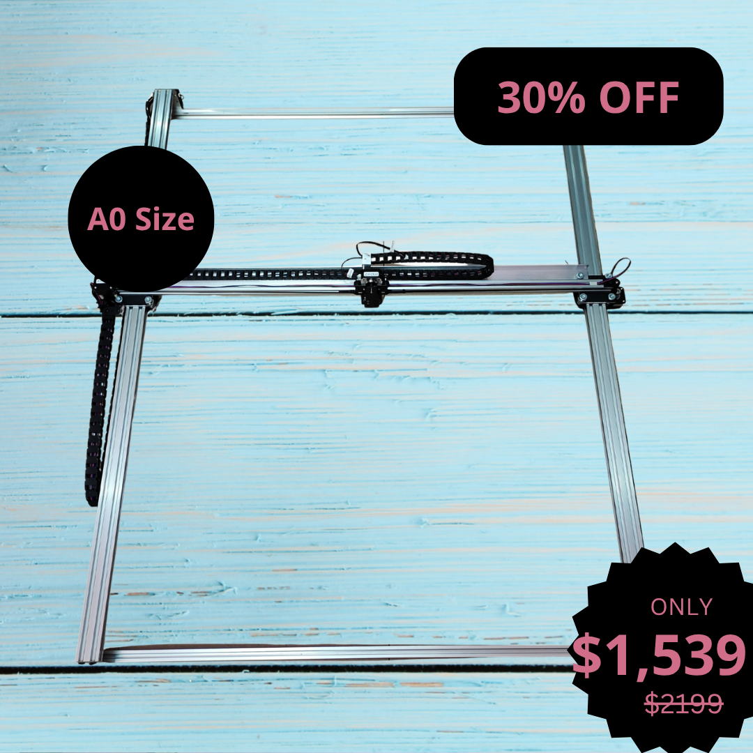 iDraw H A0 Plotter di grande formato Robot da disegno Plotter a penna Macchina da disegno Macchina da scrittura Macchina per firme | UUNA TEK