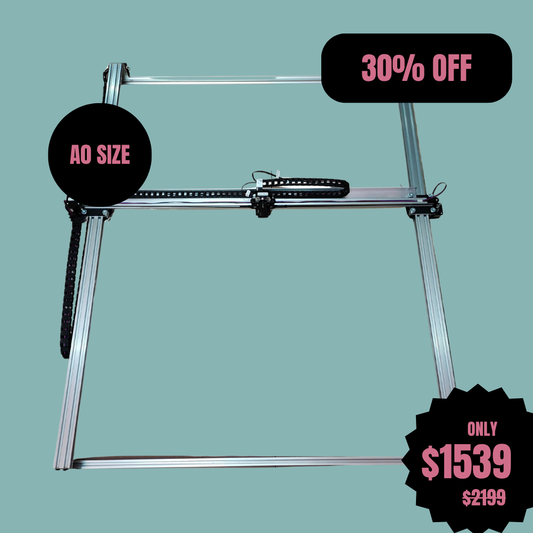 iDraw H A0 Plotter di grande formato Robot da disegno Plotter a penna Macchina da disegno Macchina da scrittura Macchina per firme | UUNA TEK