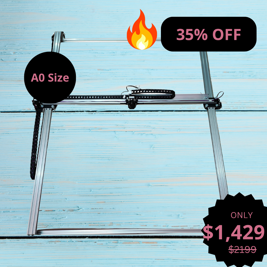 iDraw H A0 Plotter di grande formato Robot da disegno Plotter a penna Macchina da disegno Macchina da scrittura Macchina per firme | UUNA TEK