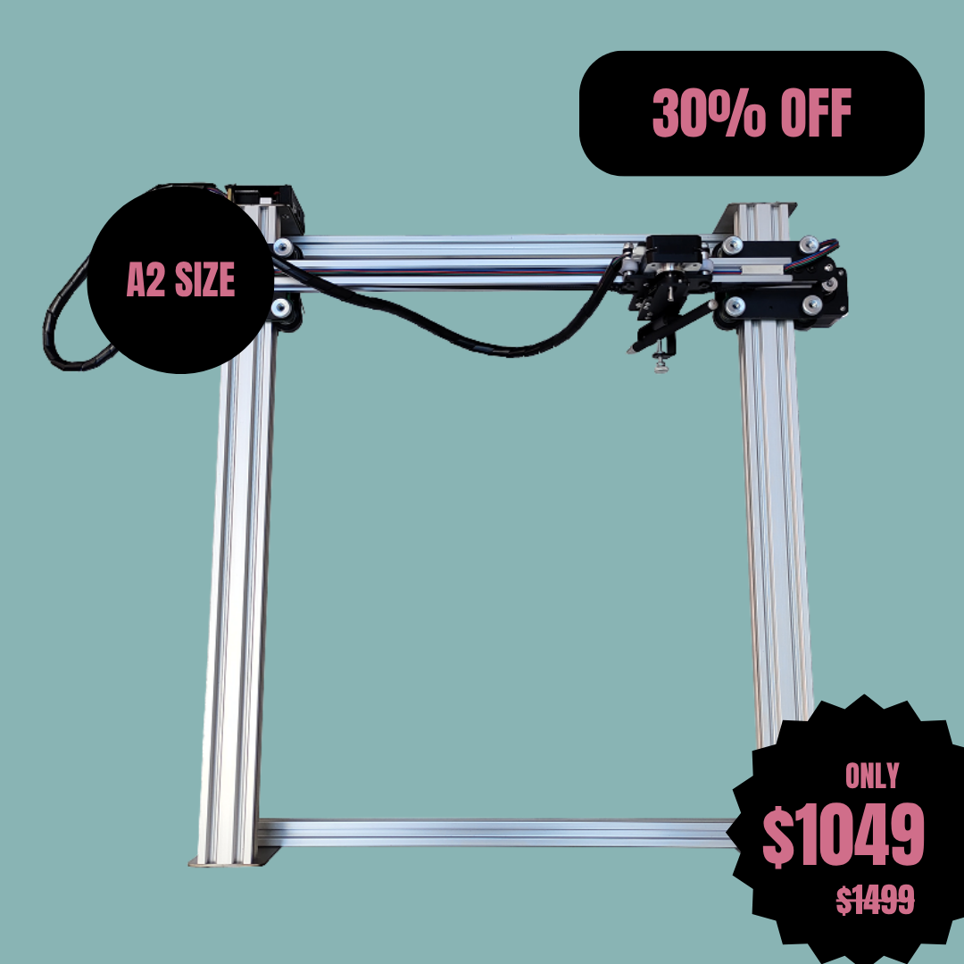 Robot da disegno con plotter a penna iDraw H A2, macchina da disegno con plotter a penna, disegna più di un formato A2