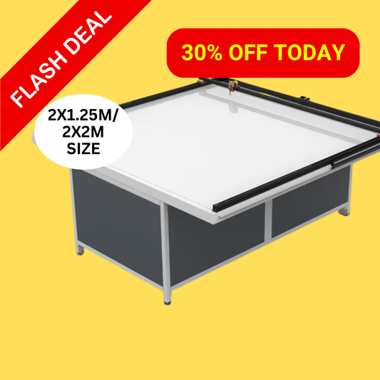 UUNA TEK 3.0 - (2X1.25M/2X2M) tavolo da disegno architettonico premium tutto-in-uno preassemblato e plotter a penna per il disegno tecnico architettonico, con WiFi e scheda SD