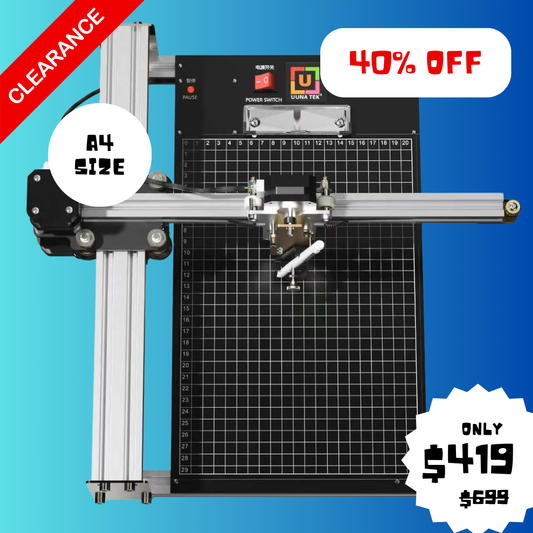 UUNA TEK® iDraw 2.0 - Robot da disegno in formato A4, il miglior plotter a penna entry-level