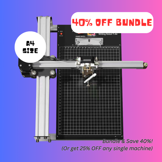 UUNA TEK® iDraw 2.0 - Robot da disegno in formato A4, il miglior plotter a penna entry-level