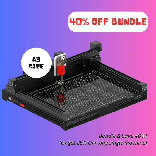 UUNA TEK 3.0 - Plotter a penna preassemblato di fascia alta, tutto in uno, robot da disegno, macchina da scrittura, macchina per firme, formato A3/A2/A1/A0