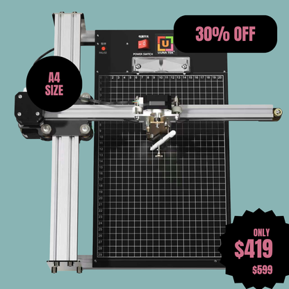 UUNA TEK® iDraw 2.0 - Robot da disegno in formato A4, il miglior plotter a penna entry-level