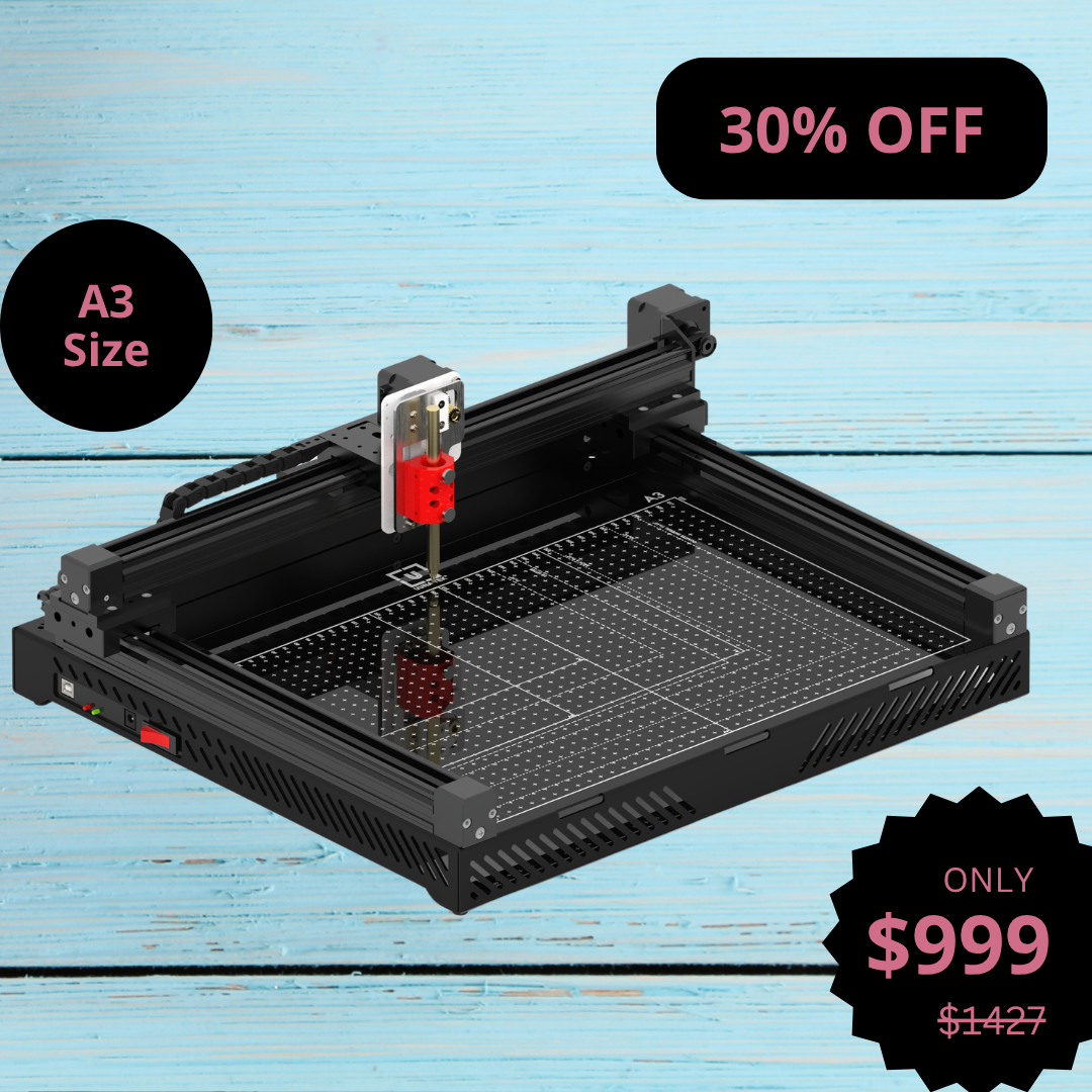 UUNA TEK 3.0 - Plotter a penna preassemblato di fascia alta, tutto in uno, robot da disegno, macchina da scrittura, macchina per firme, formato A3/A2/A1/A0