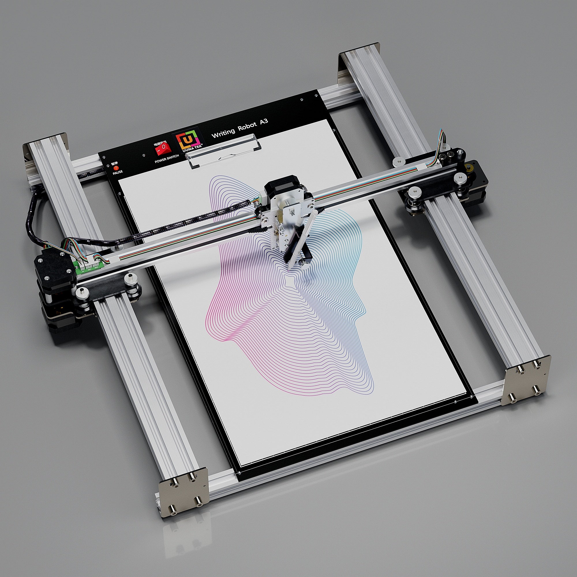 iDraw H A3 Pen Plotter Drawing Robot Pen Plotter Drawing Machine Writing Machine Signature Machine| UUNA TEK - UUNA TEK CO.,LIMITED