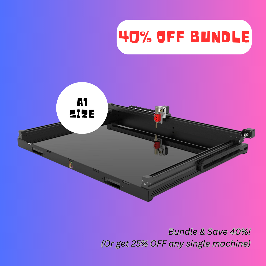 UUNA TEK 3.0 - Plotter a penna preassemblato di fascia alta, tutto in uno, robot da disegno, macchina da scrittura, macchina per firme, formato A3/A2/A1/A0
