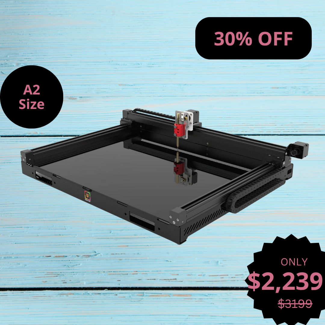 UUNA TEK 3.0 - Plotter a penna preassemblato di fascia alta, tutto in uno, robot da disegno, macchina da scrittura, macchina per firme, formato A3/A2/A1/A0