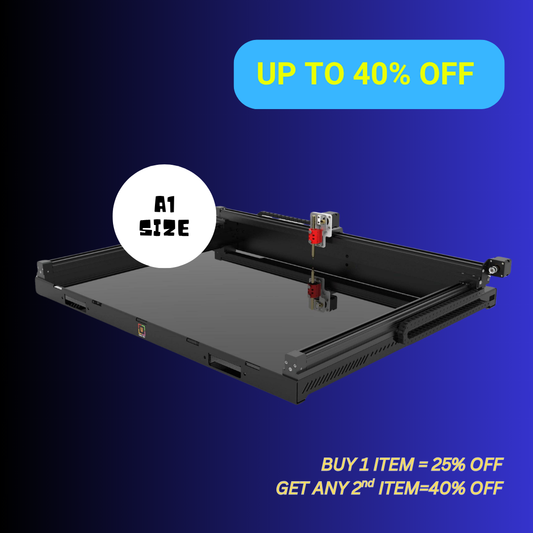 UUNA TEK 3.0 A1 Plotter a penna robot da disegno premium preassemblato tutto-in-uno con WiFi e scheda SD – Formato grande, più silenzioso, più veloce, più preciso