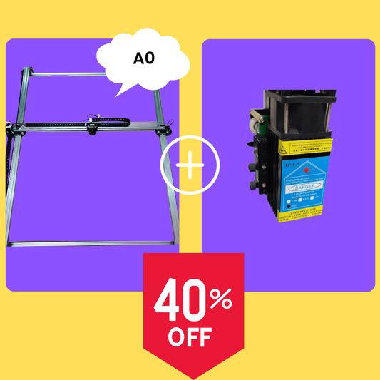 Bundle testa laser iDraw H A0+15W
