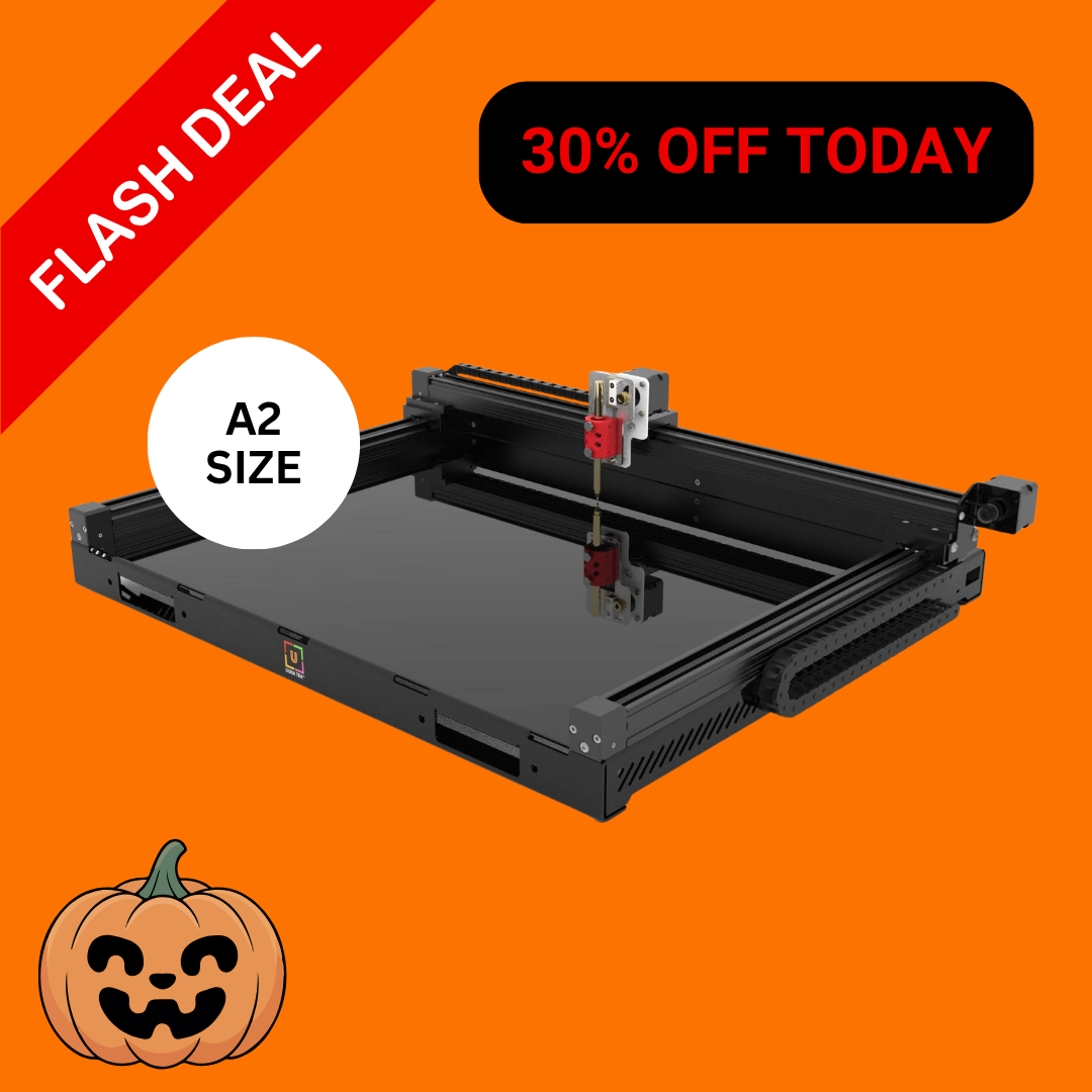 UUNA TEK 3.0 A2 Plotter da disegno robotizzato con penna – Tutto-in-uno con WiFi e scheda SD, plotter di precisione ad alta risoluzione di formato medio