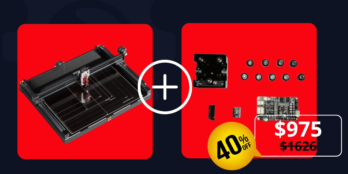 Pacchetto UUNA TEK 3.0 A3+Kit Accessori