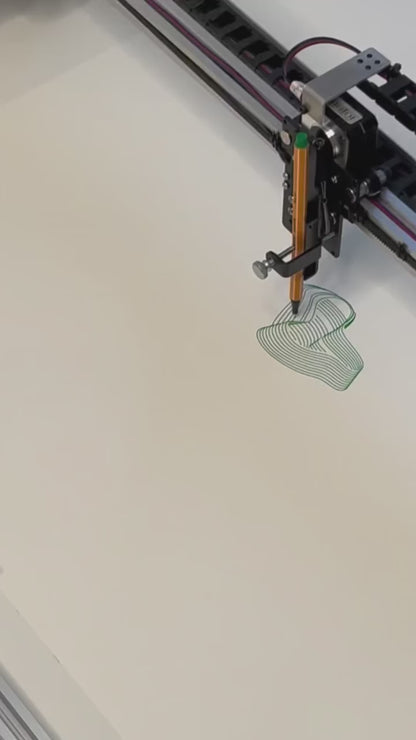 UUNA TEK® iDraw 2.0 - Robot da disegno in formato A4, il miglior plotter a penna entry-level