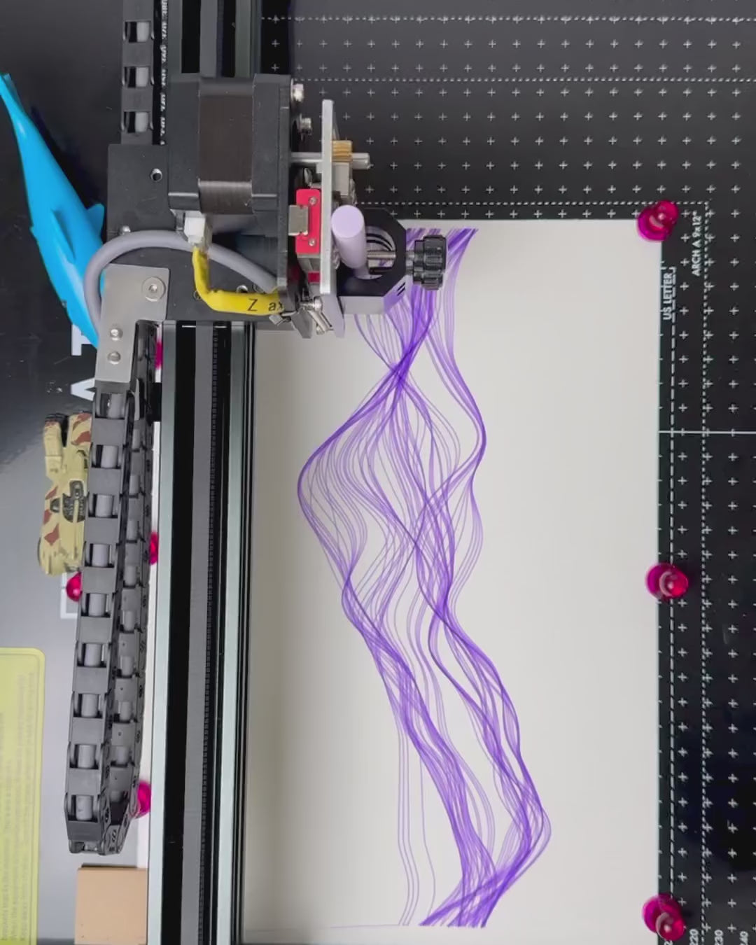 UUNA TEK 3.0 - Plotter a penna preassemblato di fascia alta, tutto in uno, robot da disegno, macchina da scrittura, macchina per firme, formato A3/A2/A1/A0