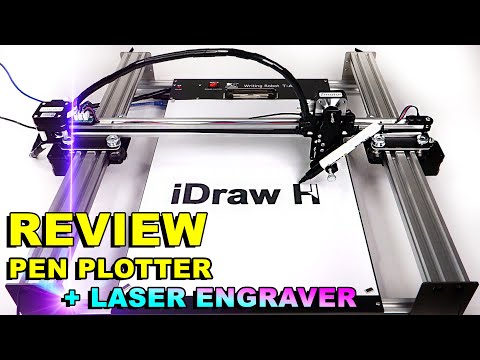Robot da disegno con plotter a penna iDraw H A3 in scatola aperta, macchina da disegno con plotter a penna, macchina da scrittura, macchina per firme | UUNA TEK